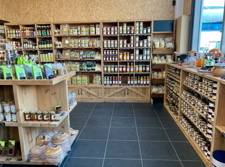 Layout of the cheese shop The Fromagerie du Pays Savinois