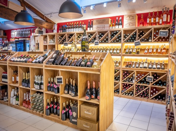 Layout of the wine cellar Le Goût du Blanc