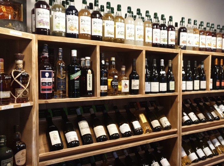 Layout of the cellar Caves à Cépages