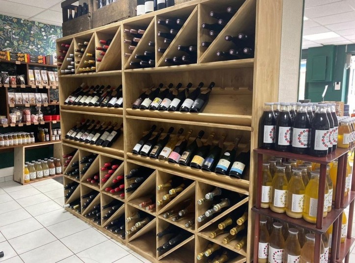 Agencement de l'épicerie Maison Gourmande