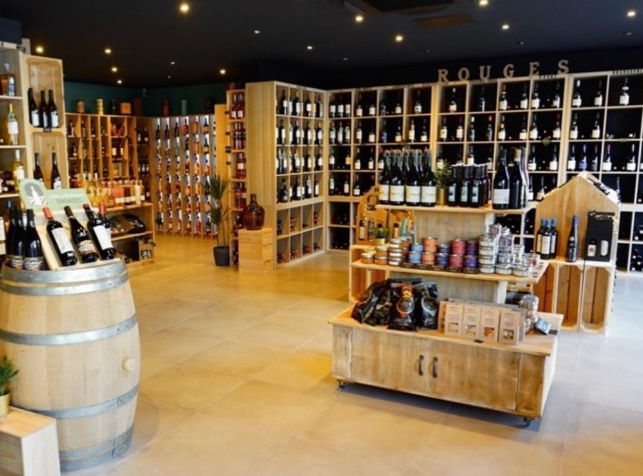 Layout of the wine cellar Cave 45