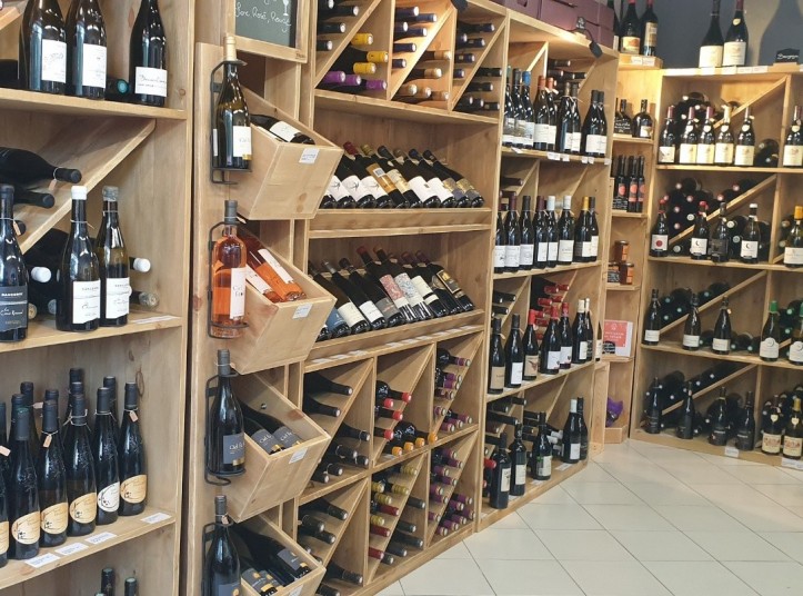 Layout of the wine cellar Atelier Rouge Raisin