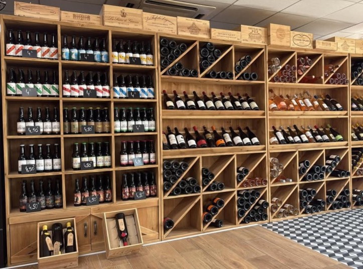 Layout of the cellar L'Inattendu