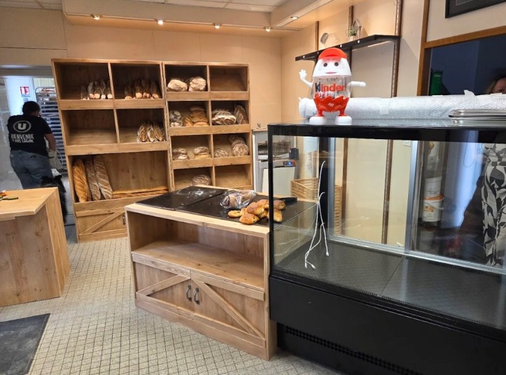 Layout of the bakery Le Fournil du Don