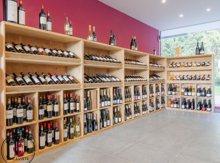 Wine cellar layout Le Caviste