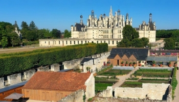 Entrevue avec le célèbre Château de Chambord