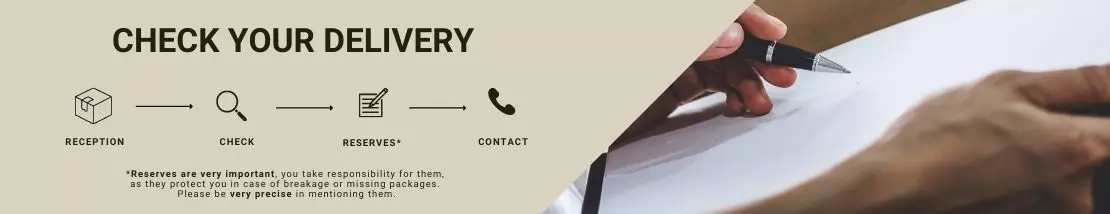 Check your delivery Check your delivery