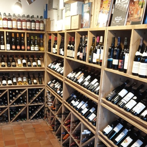 Inrichting van de Cave à Cépages - Carrousel 1