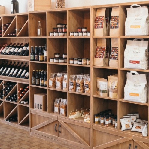 Inrichting van de delicatessenzaak L'Instant Gourmand - Carrousel 1