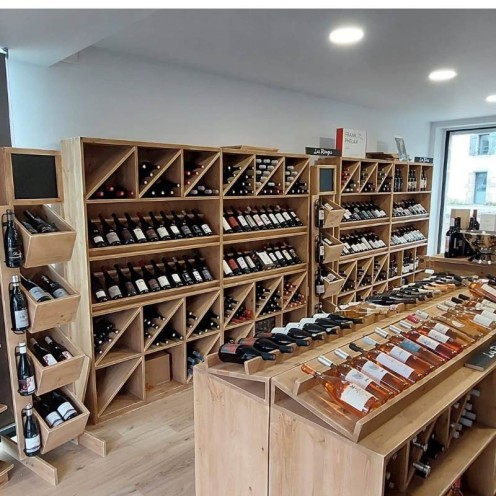 Inrichting van de wijnkelder L’Échoppe des Vignerons - Carrousel 1