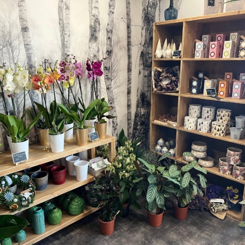 Inrichting van de bloemenwinkel L'Atelier du Glaneur - Carrousel 2