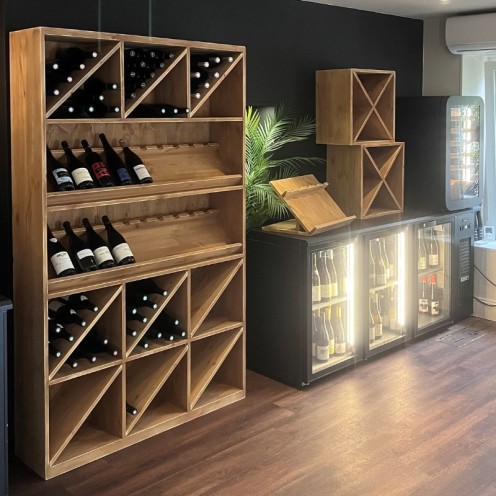 Inrichting van het restaurant Le Coin Caché - Carrousel 2