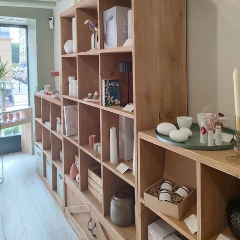 Inrichting van de bloemenwinkel Instants Champêtres - Carrousel 2