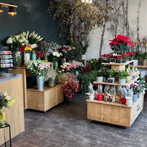 Inrichting van de bloemenwinkel L'Atelier du Glaneur - Carrousel 3