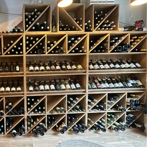 Inrichting van de wijnkelder La Cave des Beaux Arts - Carrousel 3