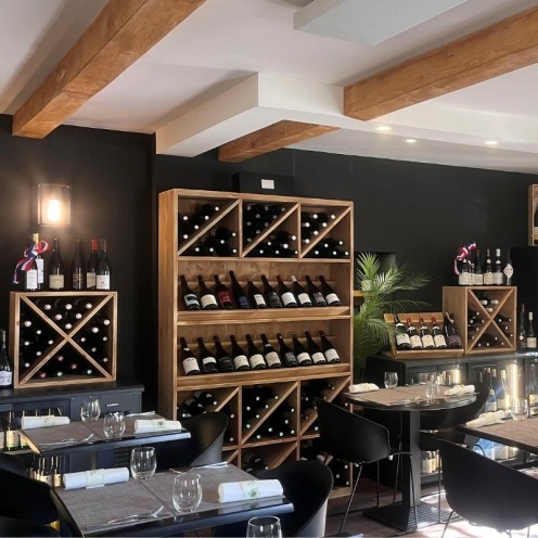 Inrichting van het restaurant Le Coin Caché - Carrousel 3