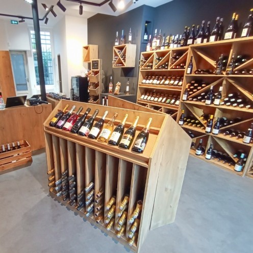 Agencement de la cave Nectars de France - Carrousel 4