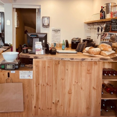 Inrichting van de delicatessenzaak Le Comptoir du Goût - Carrousel 4