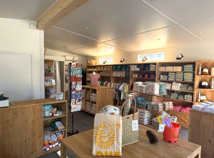 Agencement du camping Campéole Plage Sud